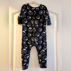 Smash + Tess Sesame Street Romper🖤🤍